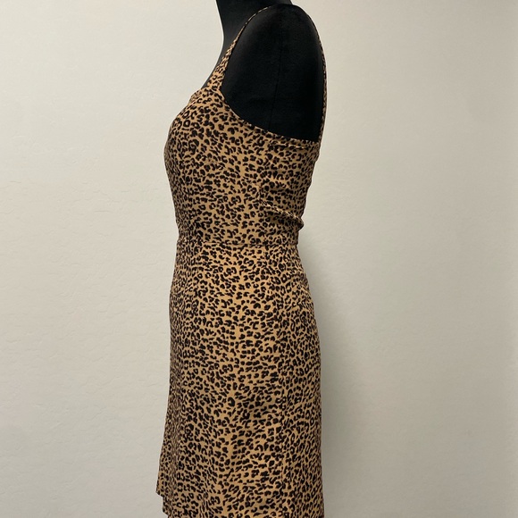 Leopard Print Mini Dress - Picture 4 of 5